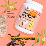 bāsd® energizing protein creamy vanilla shake 512g