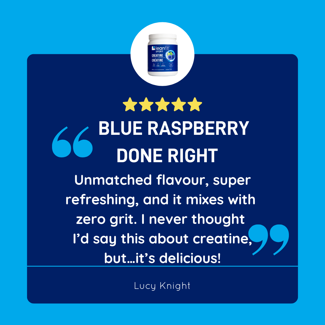 LEANFIT SPORT CREATINE MONOHYDRATE™ Blue Raspberry 625g