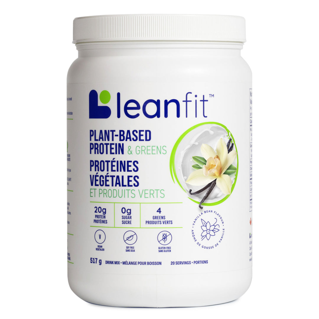 LEANFIT PLANT-BASED PROTEIN & GREENS™ Vanilla 517g