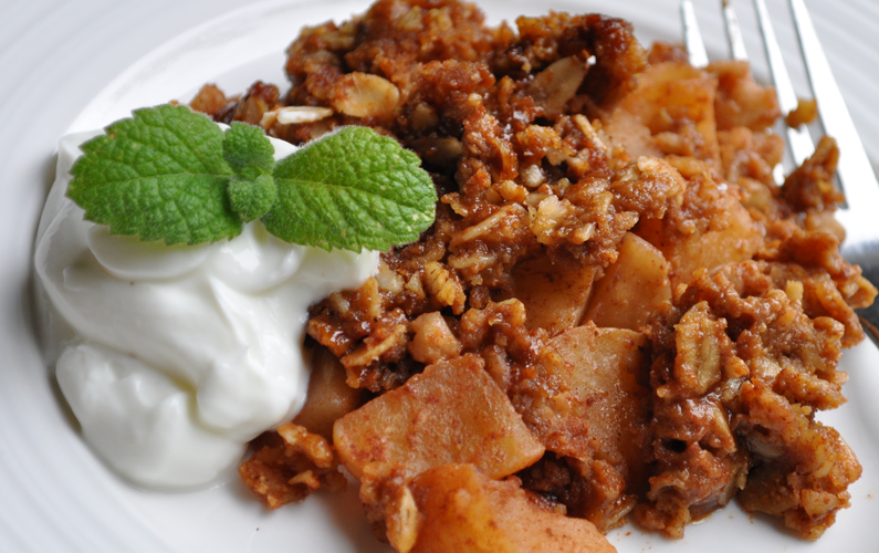 Protein Apple Crisp