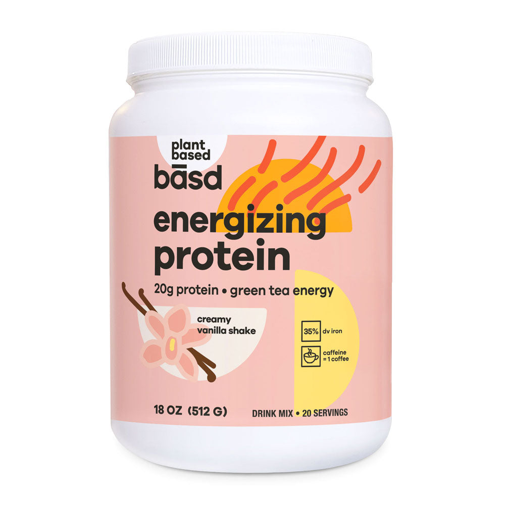 basd energizing protein creamy vanilla shake