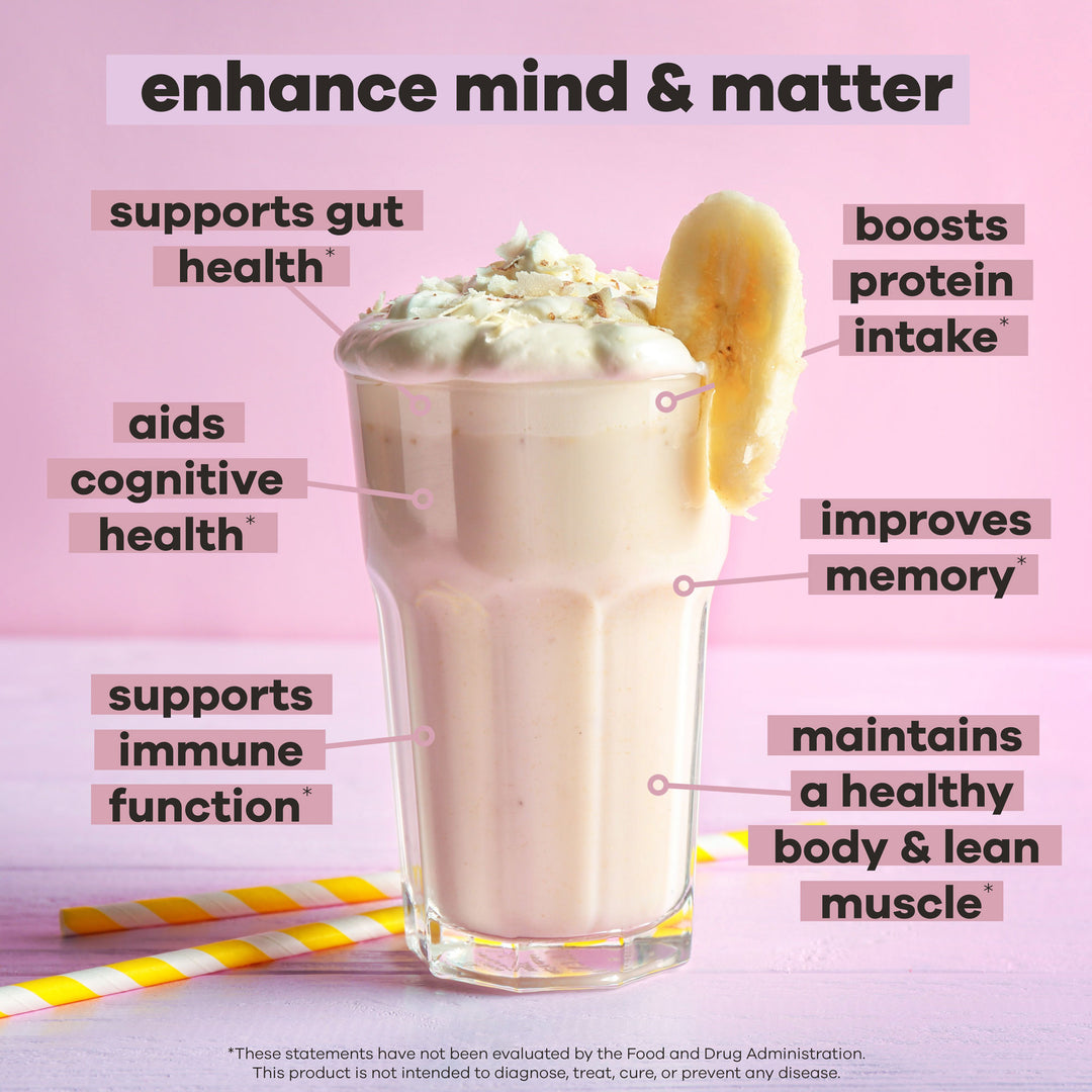 bāsd® mind & body protein creamy vanilla shake 512g