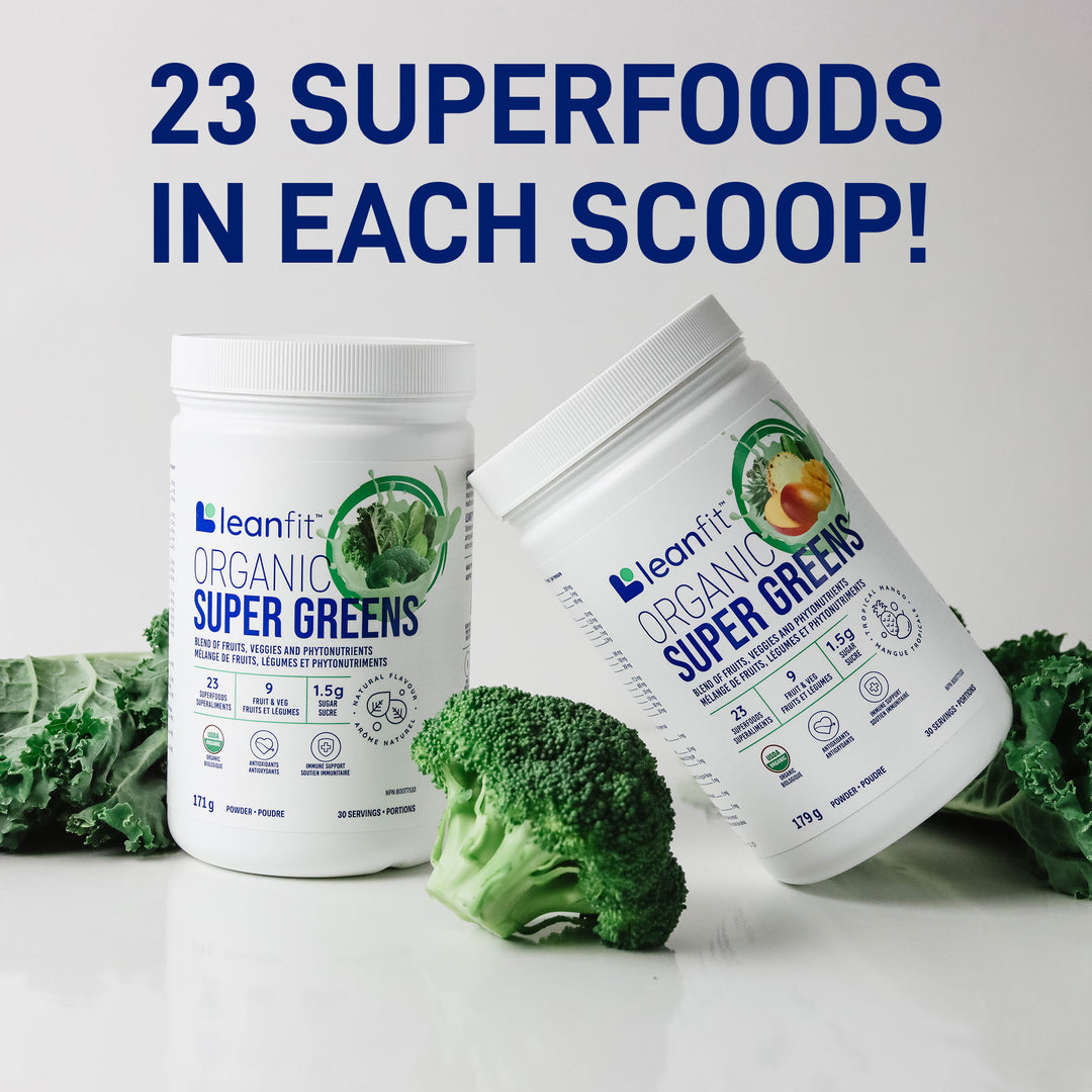 LEANFIT ORGANIC SUPER GREENS™ Unsweetened 171g