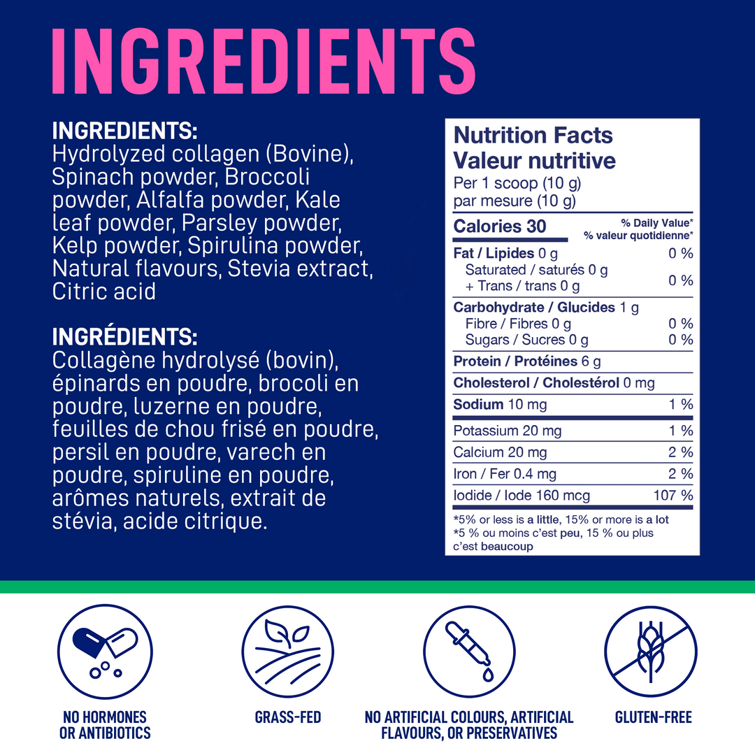 LEANFIT COLLAGEN & GREENS™ Tropical Mango 257g