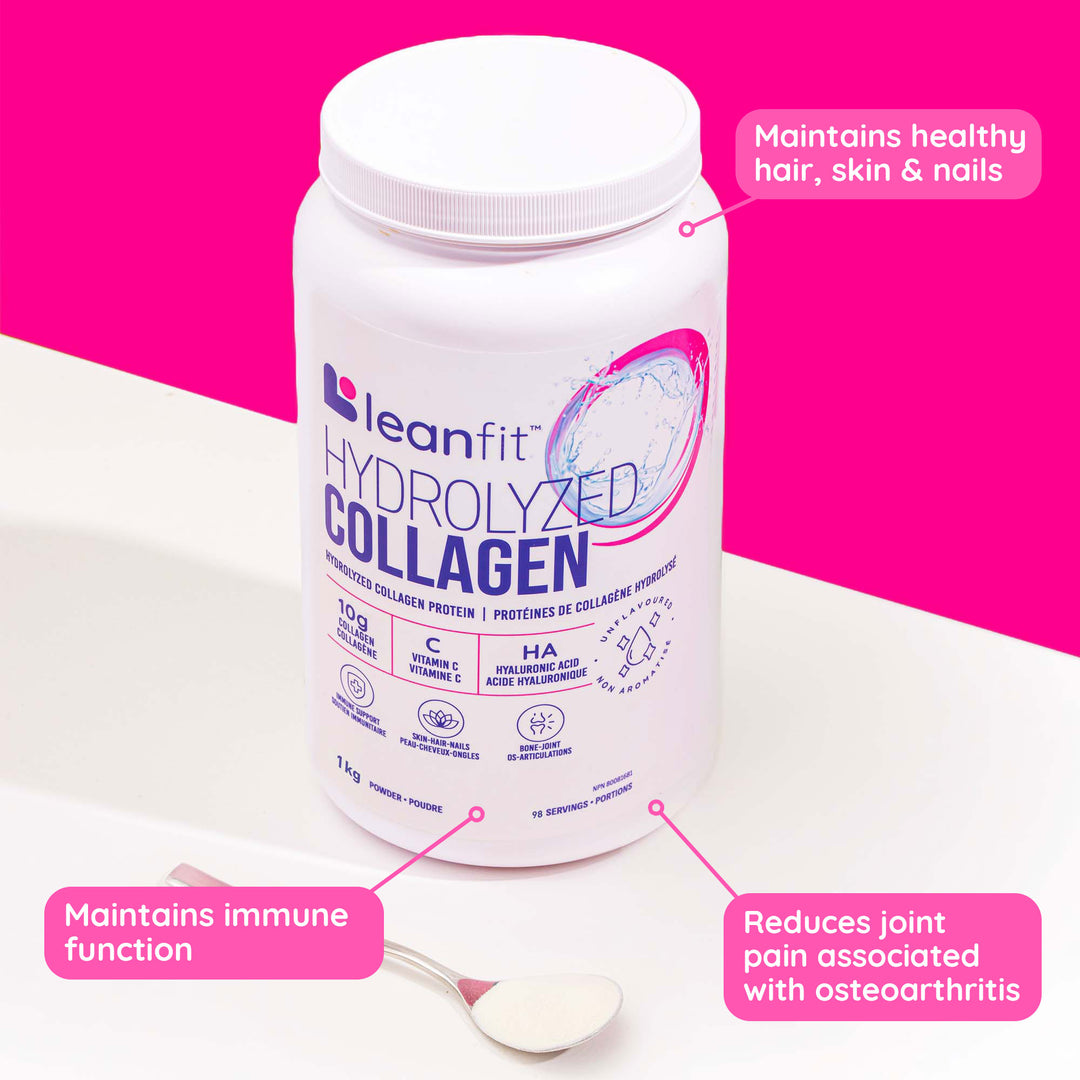 LEANFIT HYDROLYZED COLLAGEN™ Unflavoured 1kg