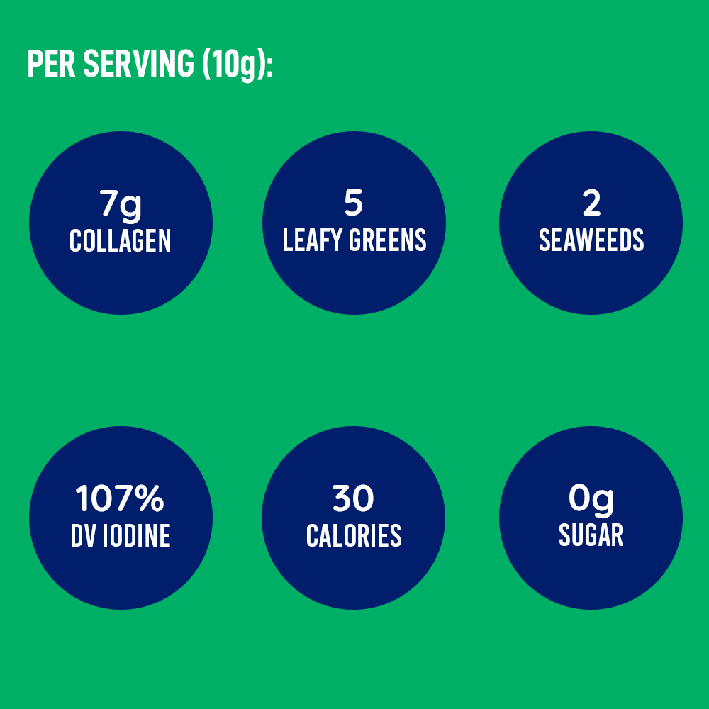 LEANFIT COLLAGEN & GREENS™ Tropical Mango 257g