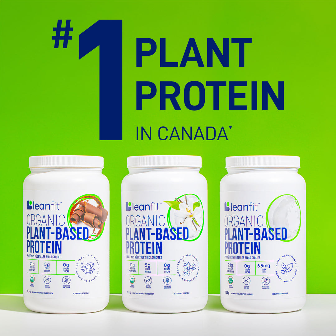 LEANFIT ORGANIC PLANT-BASED PROTEIN™ Plain, Unsweetened 715g