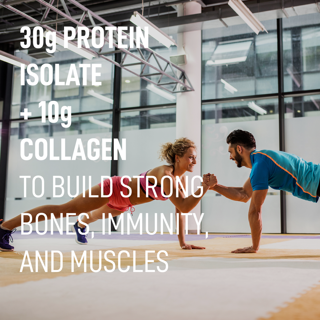 LEANFIT SPORT PROTEIN ISOLATE & MARINE COLLAGEN™ Salted Caramel 824g