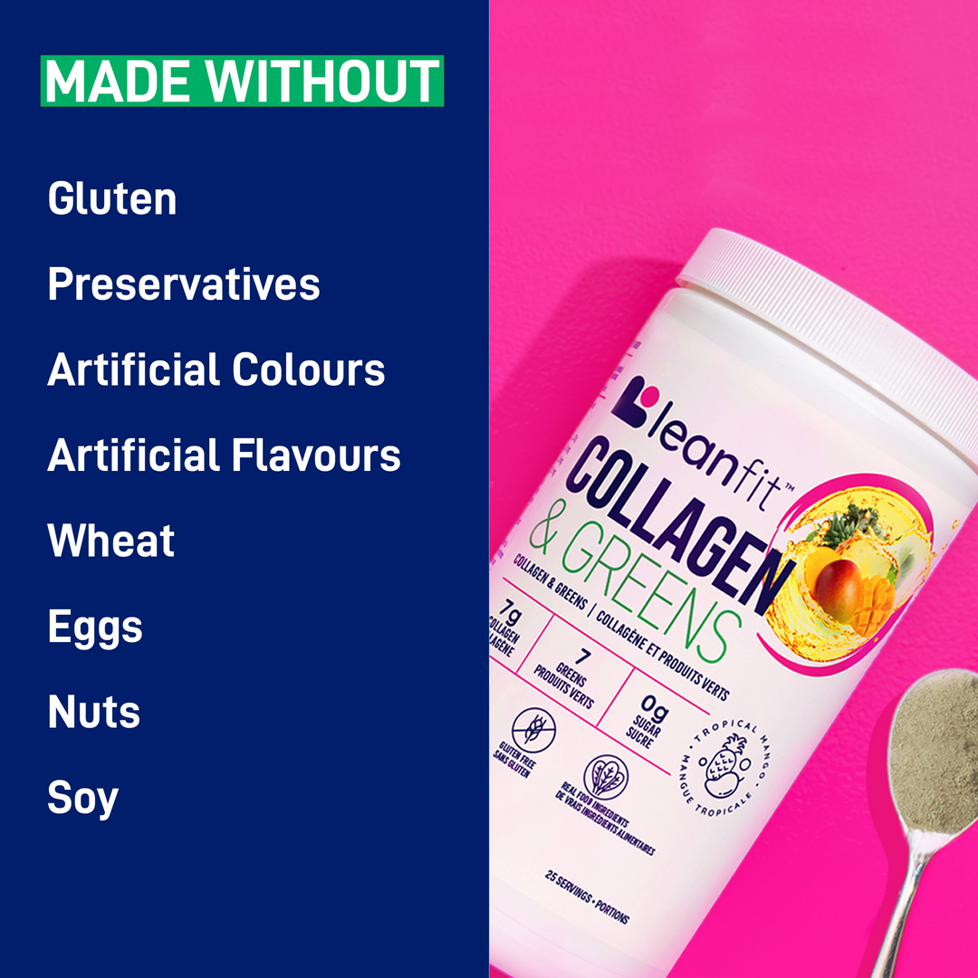 LEANFIT COLLAGEN & GREENS™ Tropical Mango 257g