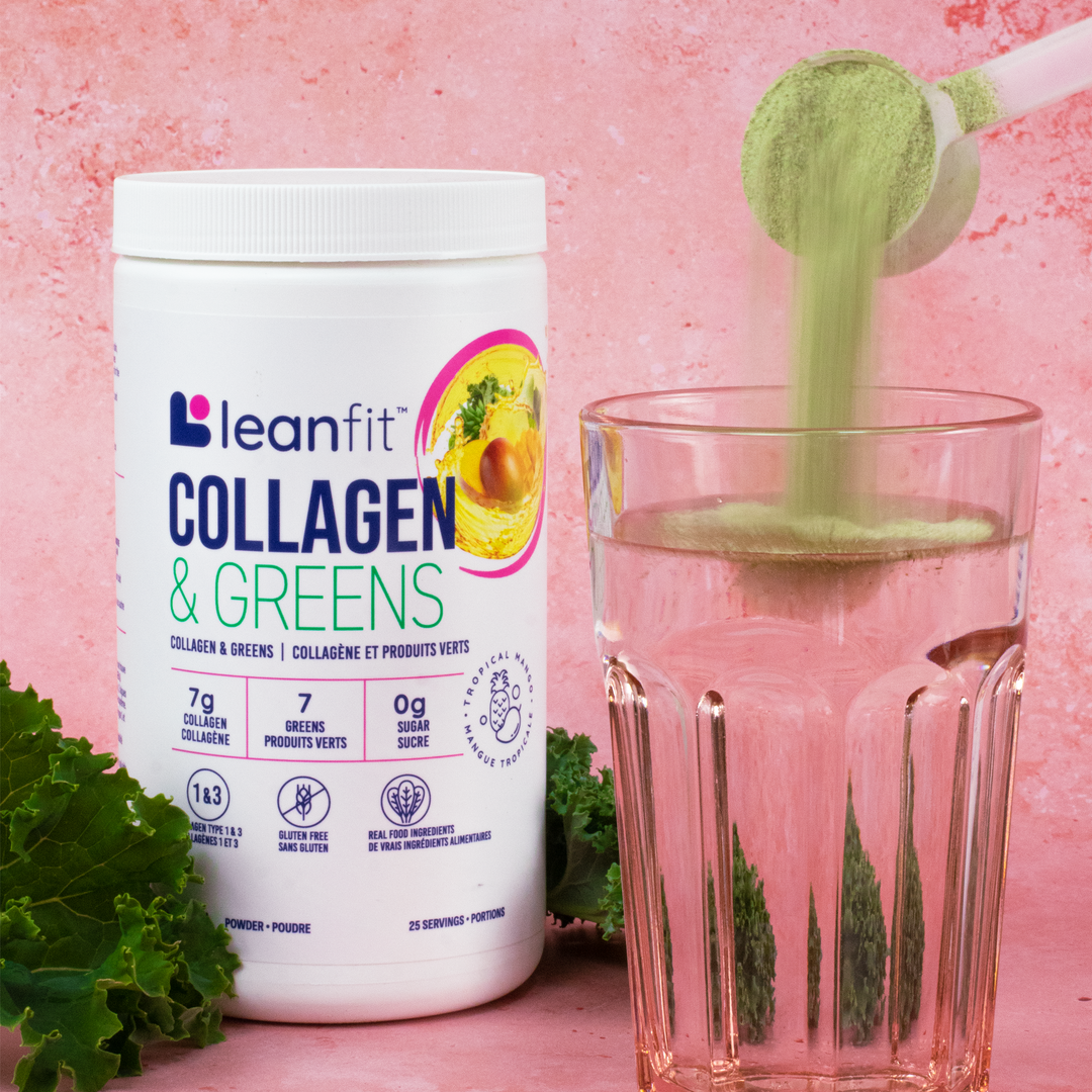 LEANFIT COLLAGEN & GREENS™ Tropical Mango 257g