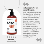 bāsd® seductive sandalwood body lotion 450ml