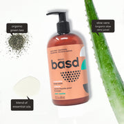 bāsd® invigorating mint body wash 450ml