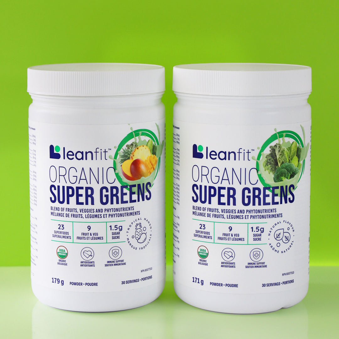 LEANFIT ORGANIC SUPER GREENS™ Unsweetened 171g