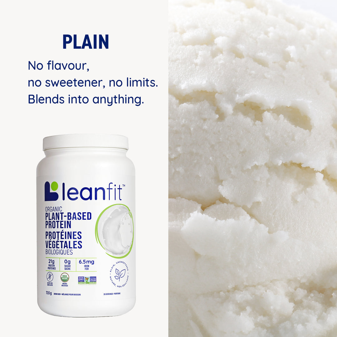 ORGANIC PLANT-BASED PROTEIN Plain, Unsweetened 715g