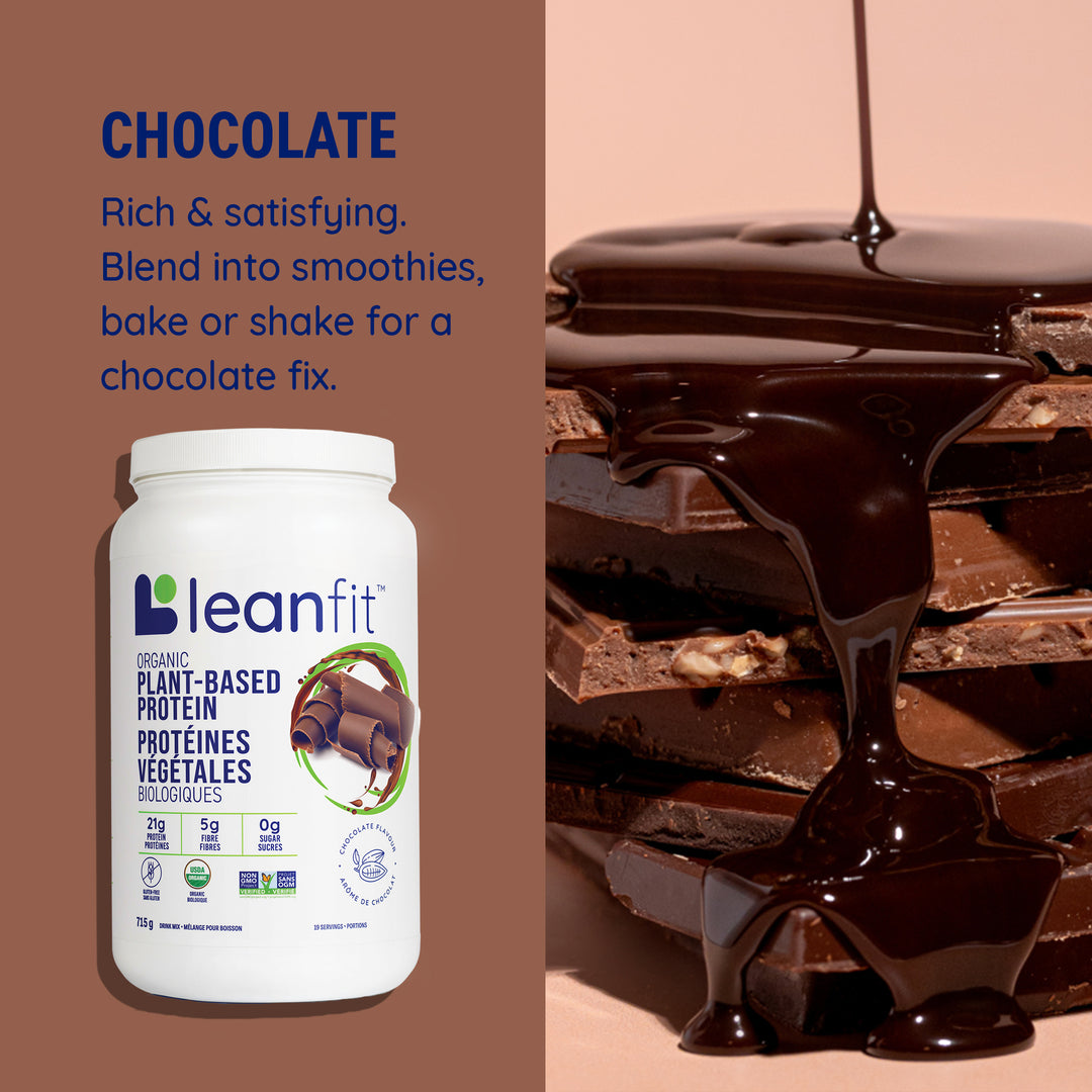 ORGANIC PLANT-BASED PROTEIN Chocolate 715g