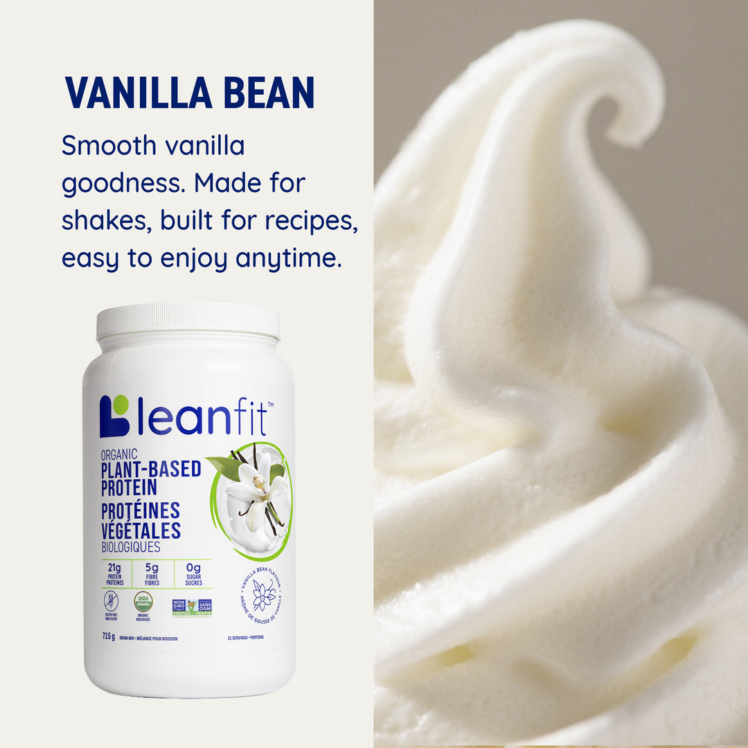ORGANIC PLANT-BASED PROTEIN Vanilla 715g