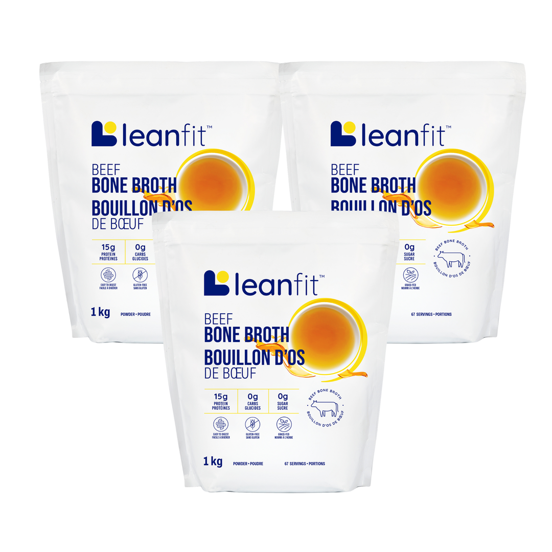 BEEF BONE BROTH 1kg | 3-Pack