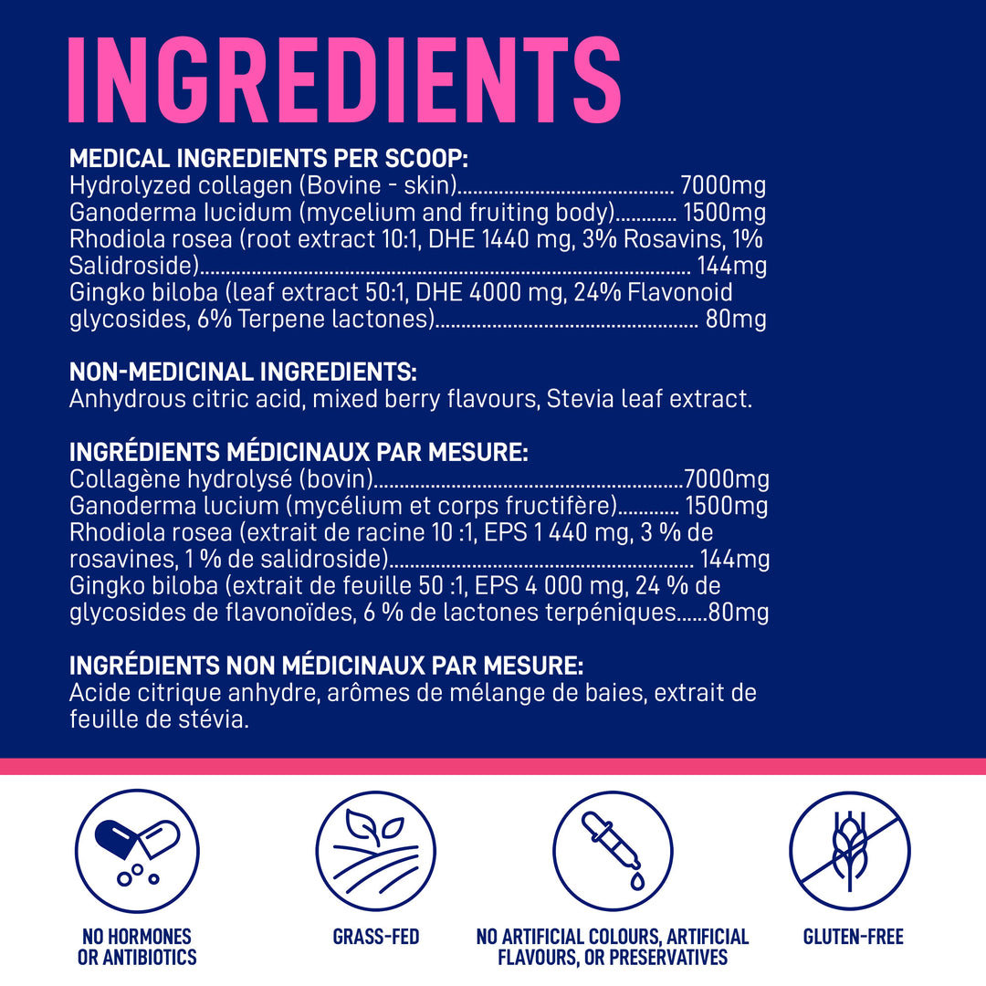 COLLAGEN & BRAIN Raspberry 245g