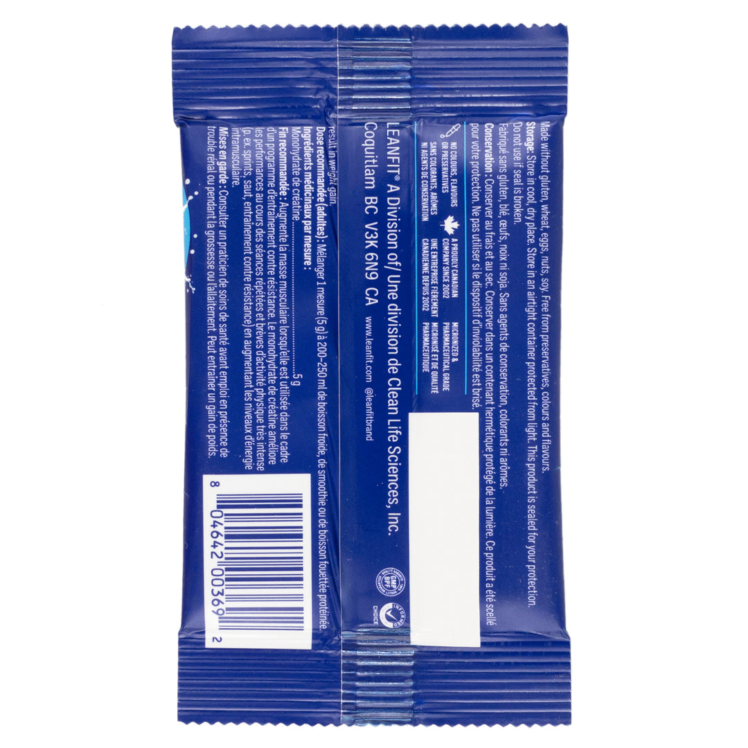 LEANFIT SPORT CREATINE MONOHYDRATE™ Unflavoured 5g