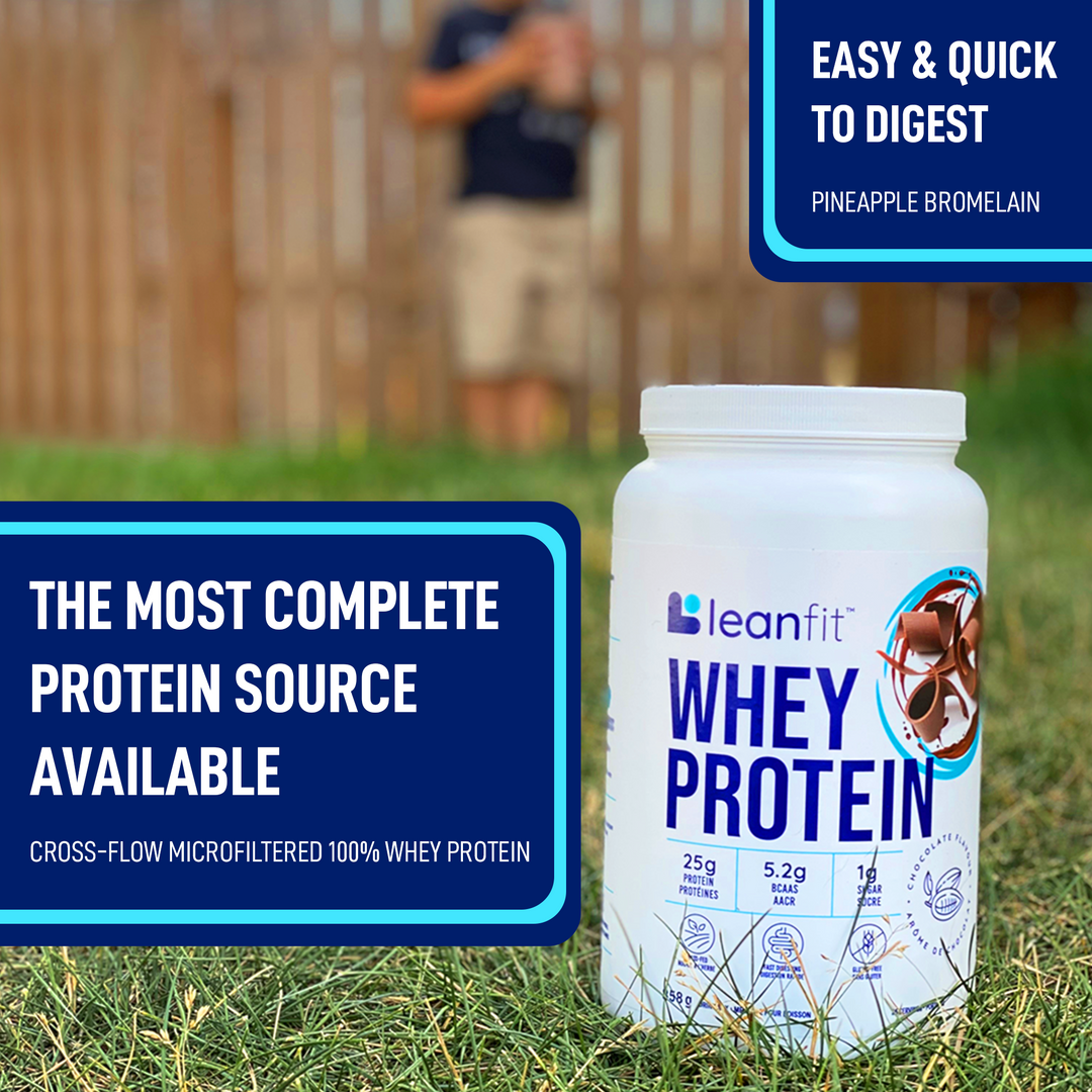 LEANFIT Whey Protein Chocolate Easy & Quick to Digest