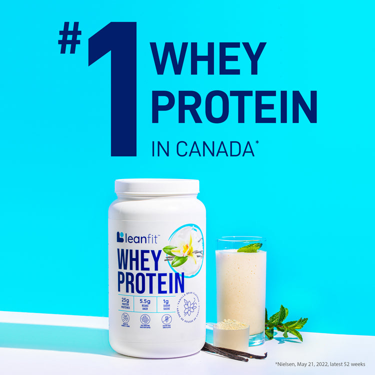 LEANFIT Whey Protein Vanilla #1 in Canada