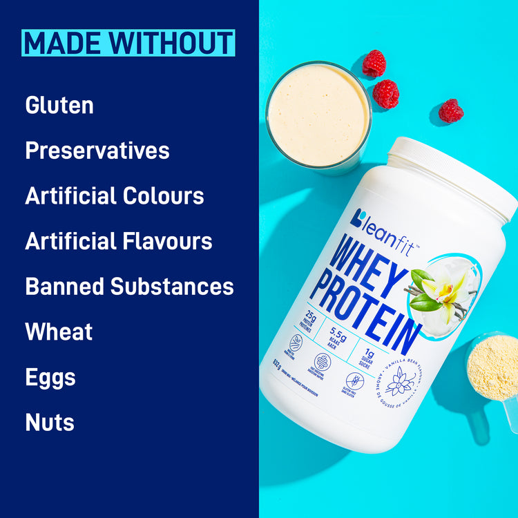 LEANFIT Whey Protein Vanilla Made Without