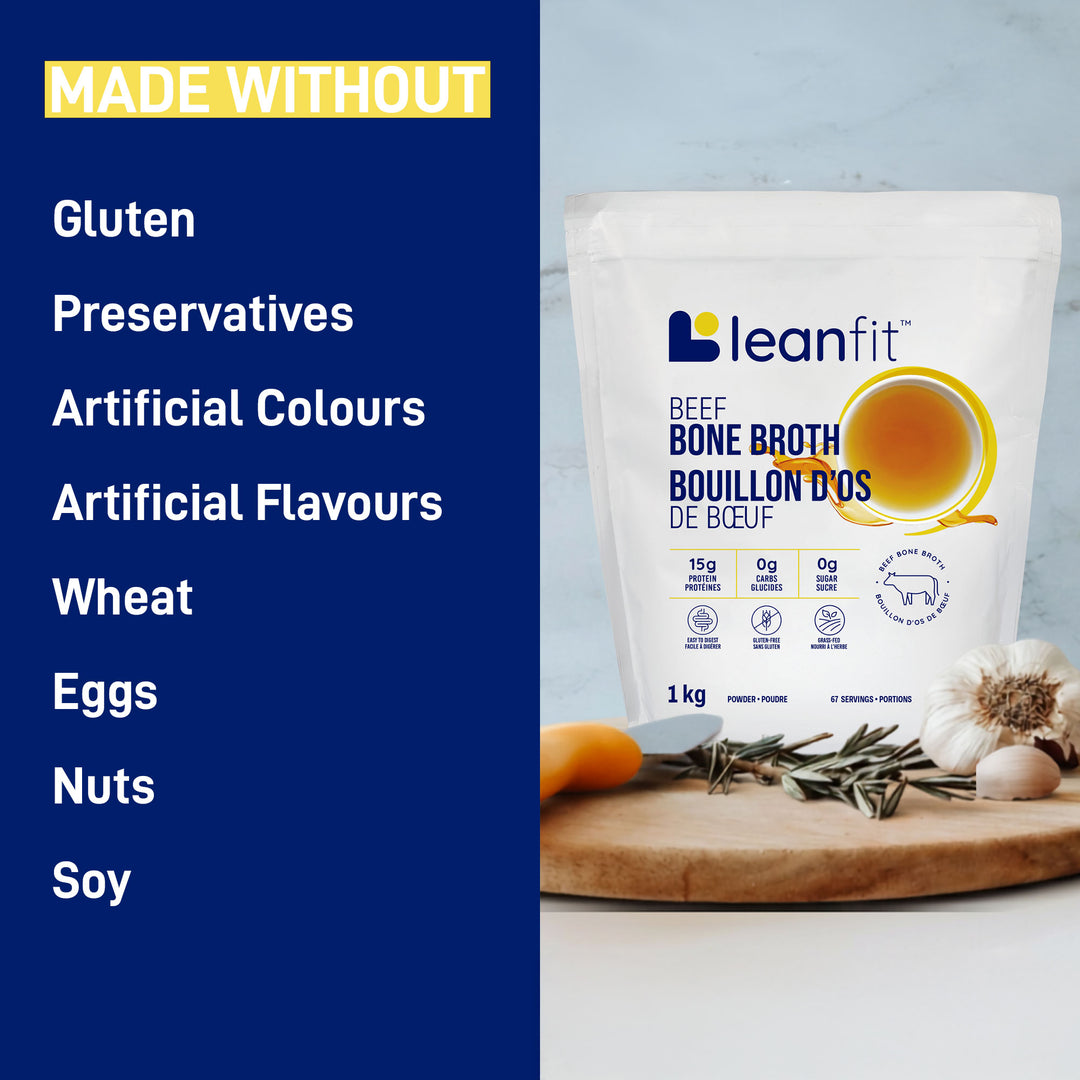 BEEF BONE BROTH 1kg | 5-Pack