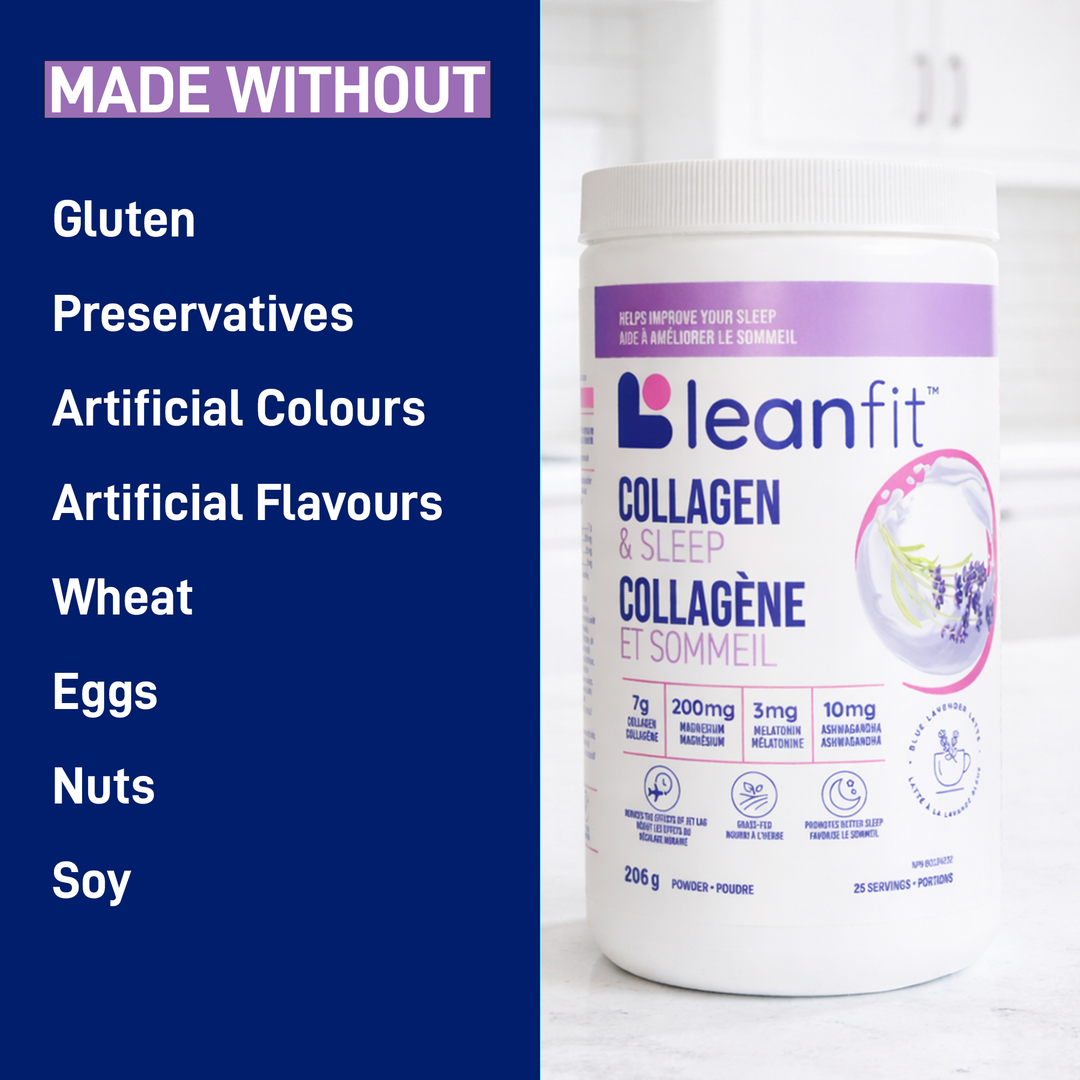 COLLAGEN & SLEEP Blue Lavender Latte 206g