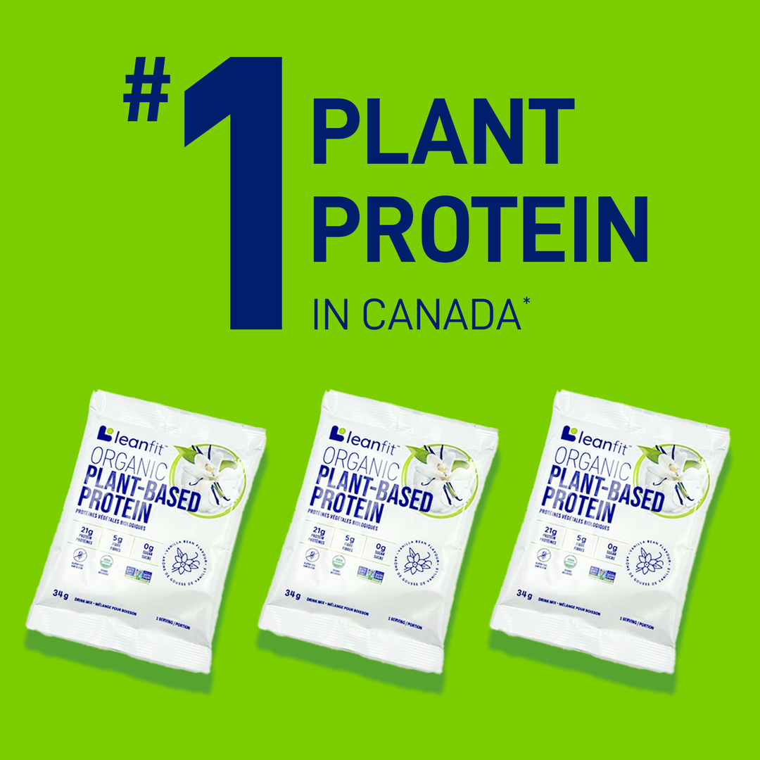 LEANFIT ORGANIC PLANT-BASED PROTEIN™ Vanilla 34g