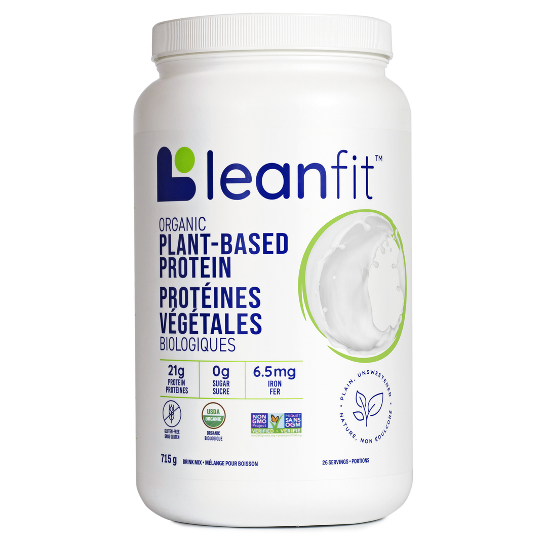 LEANFIT ORGANIC PLANT-BASED PROTEIN™ Plain, Unsweetened 715g