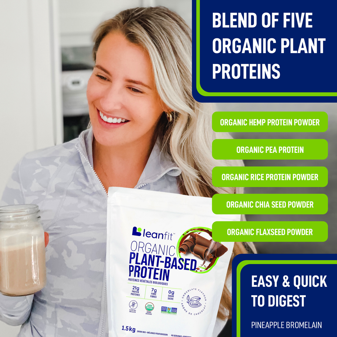 LEANFIT ORGANIC PLANT-BASED PROTEIN™ Chocolate 1.5kg
