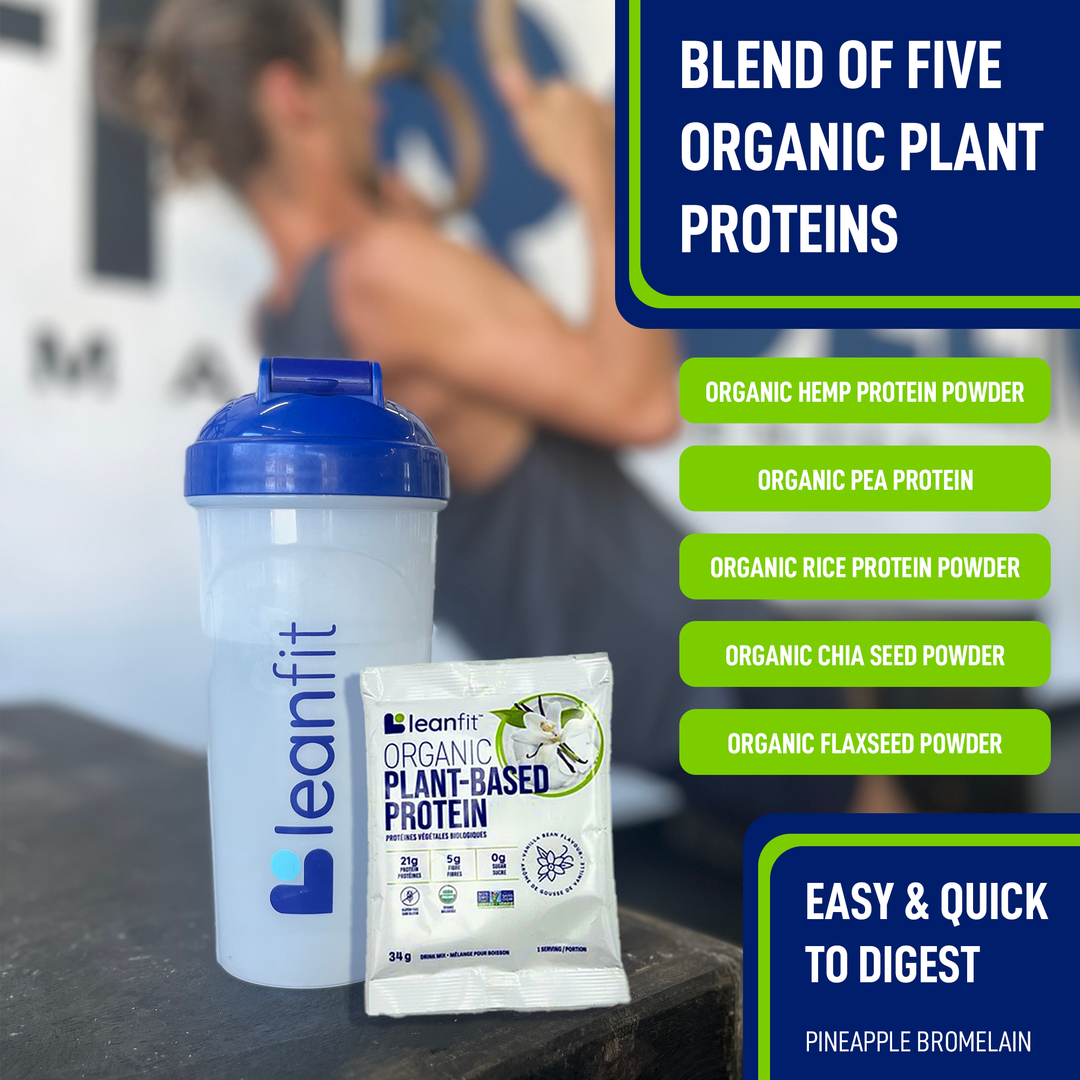 LEANFIT ORGANIC PLANT-BASED PROTEIN™ Vanilla 34g