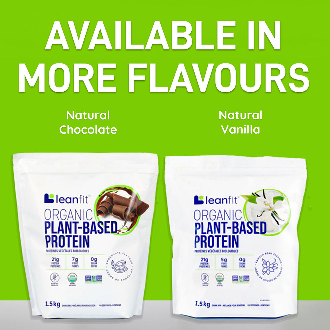 LEANFIT ORGANIC PLANT-BASED PROTEIN™ Vanilla 1.5kg