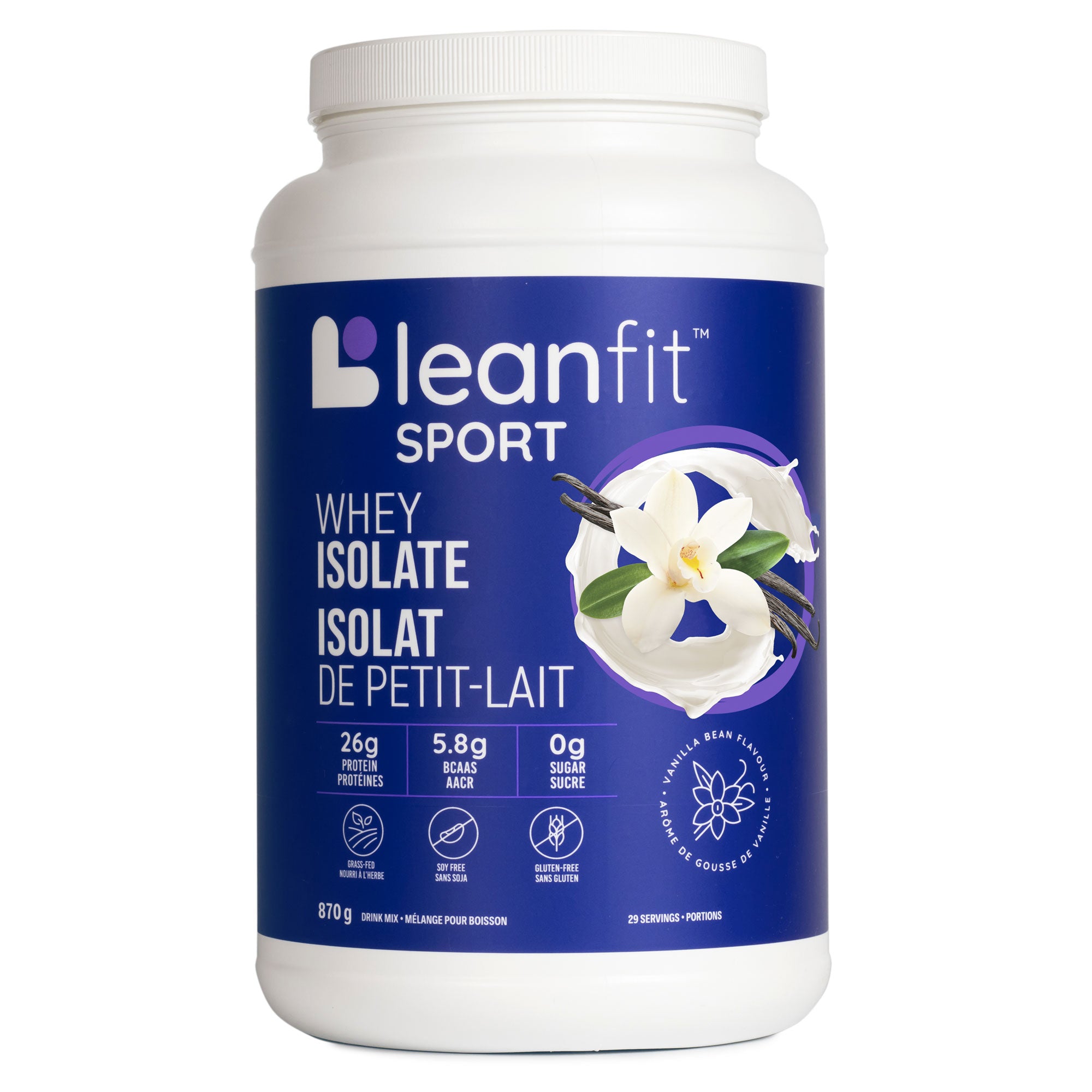 ホルモン HASHI! PROOFプルーフ LEANFIT SPORT WHEY ISOLATE™ Vanilla | Grass-Fed – LEANFIT®