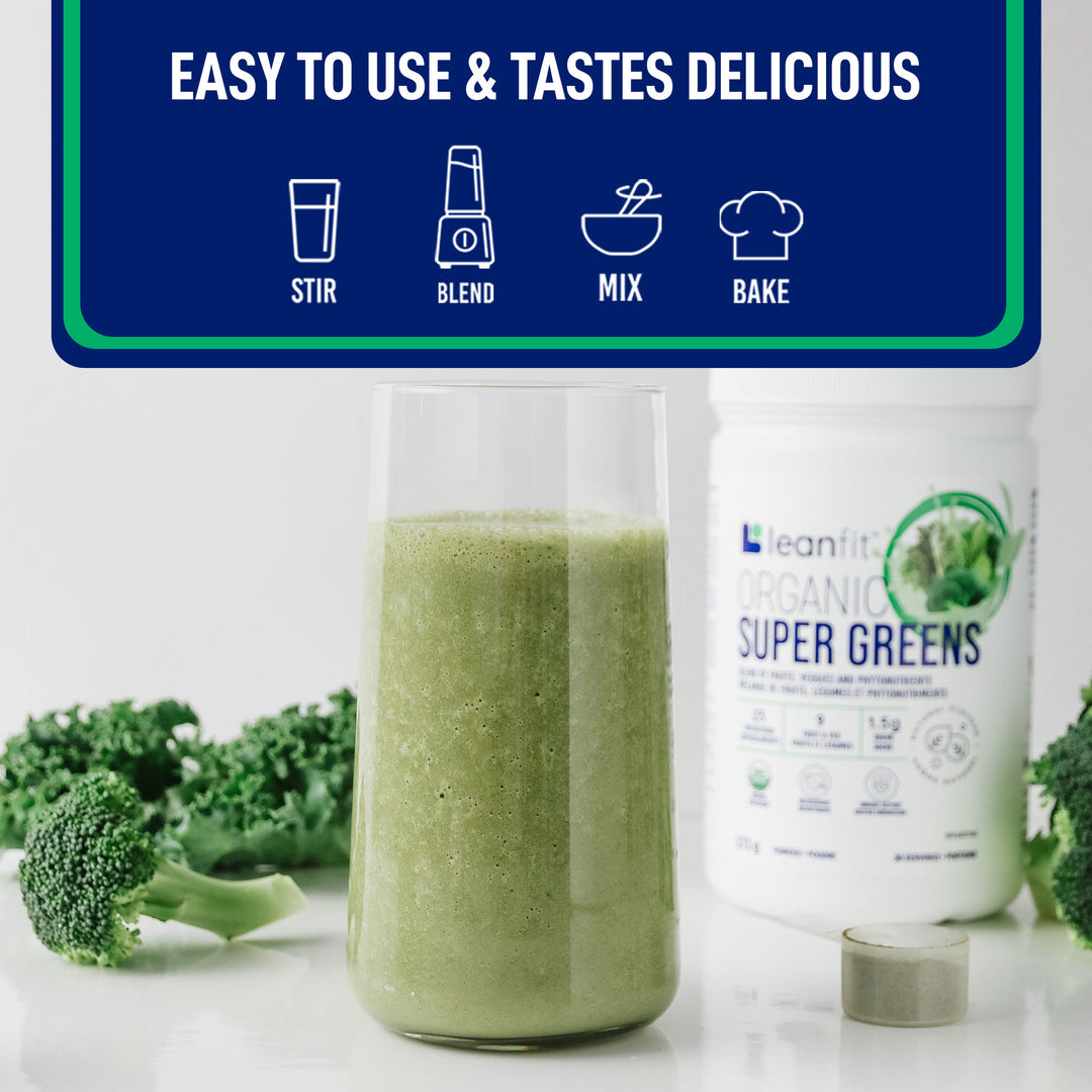 LEANFIT ORGANIC SUPER GREENS™ Unsweetened 171g