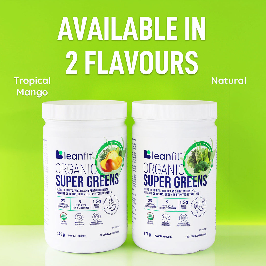 LEANFIT ORGANIC SUPER GREENS™ Unsweetened 171g