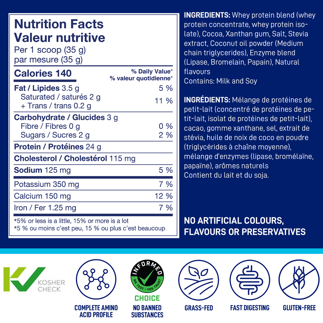 LEANFIT WHEY PROTEIN™ Chocolate 2kg