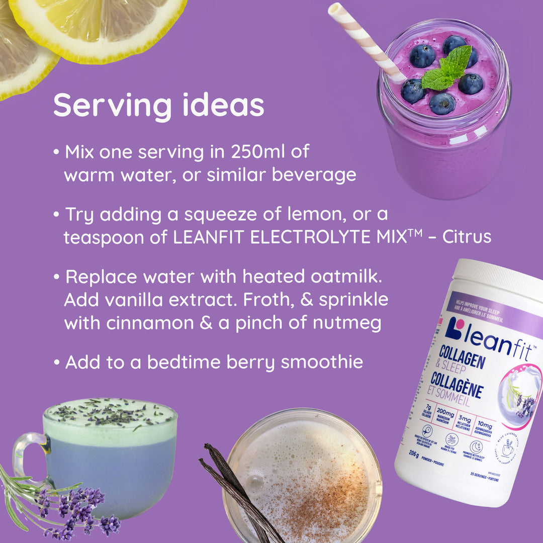 COLLAGEN & SLEEP Blue Lavender Latte 206g