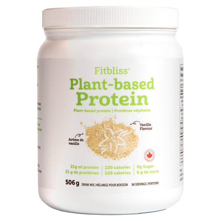 FITBLISS® Plant-Based Protein Vanilla 506g