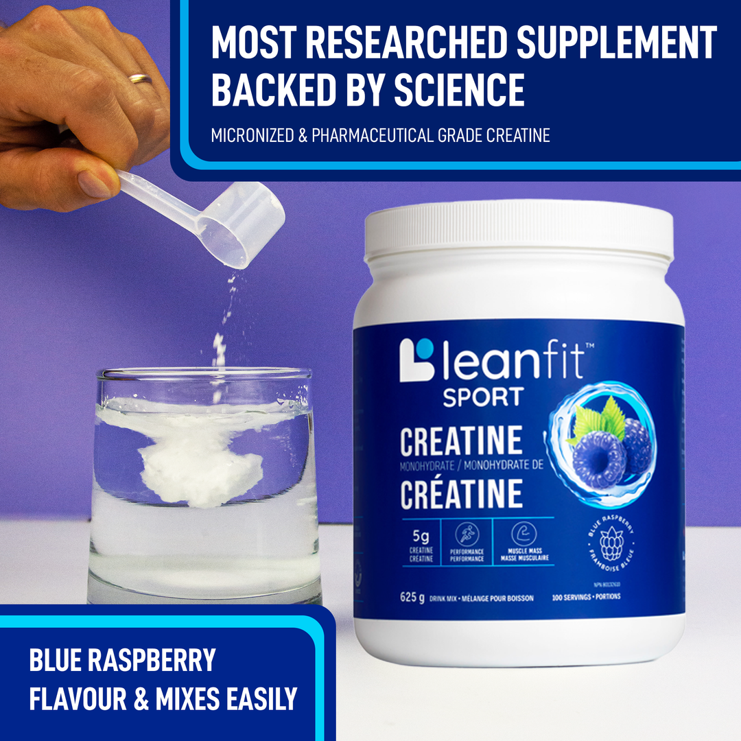 Most researched supplement backed by science — flavourless creatine that mixes easily into water or shakes