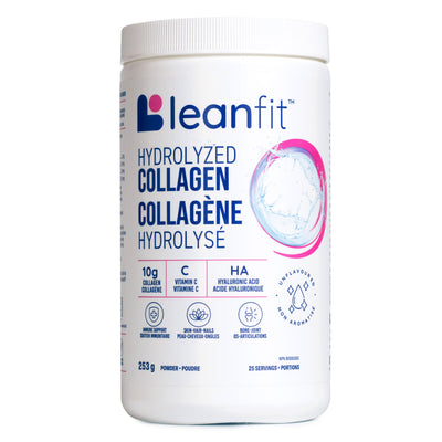 LEANFIT Hydrolyzed Collagen Powder — Front Label
