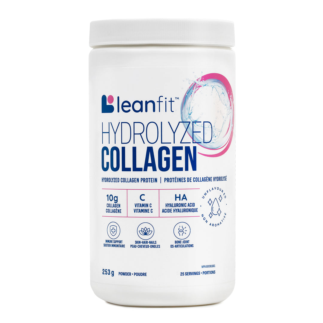 LEANFIT Hydrolyzed Collagen Powder — Front Label