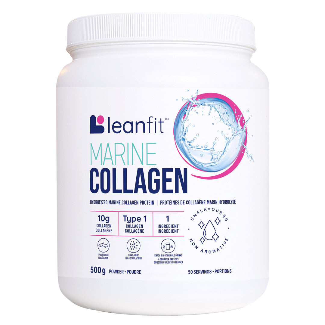 LEANFIT Marine Collagen Powder — Front Label