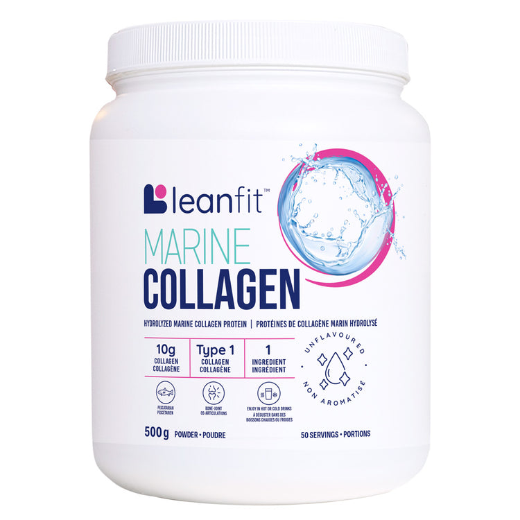 LEANFIT Marine Collagen Powder — Front Label