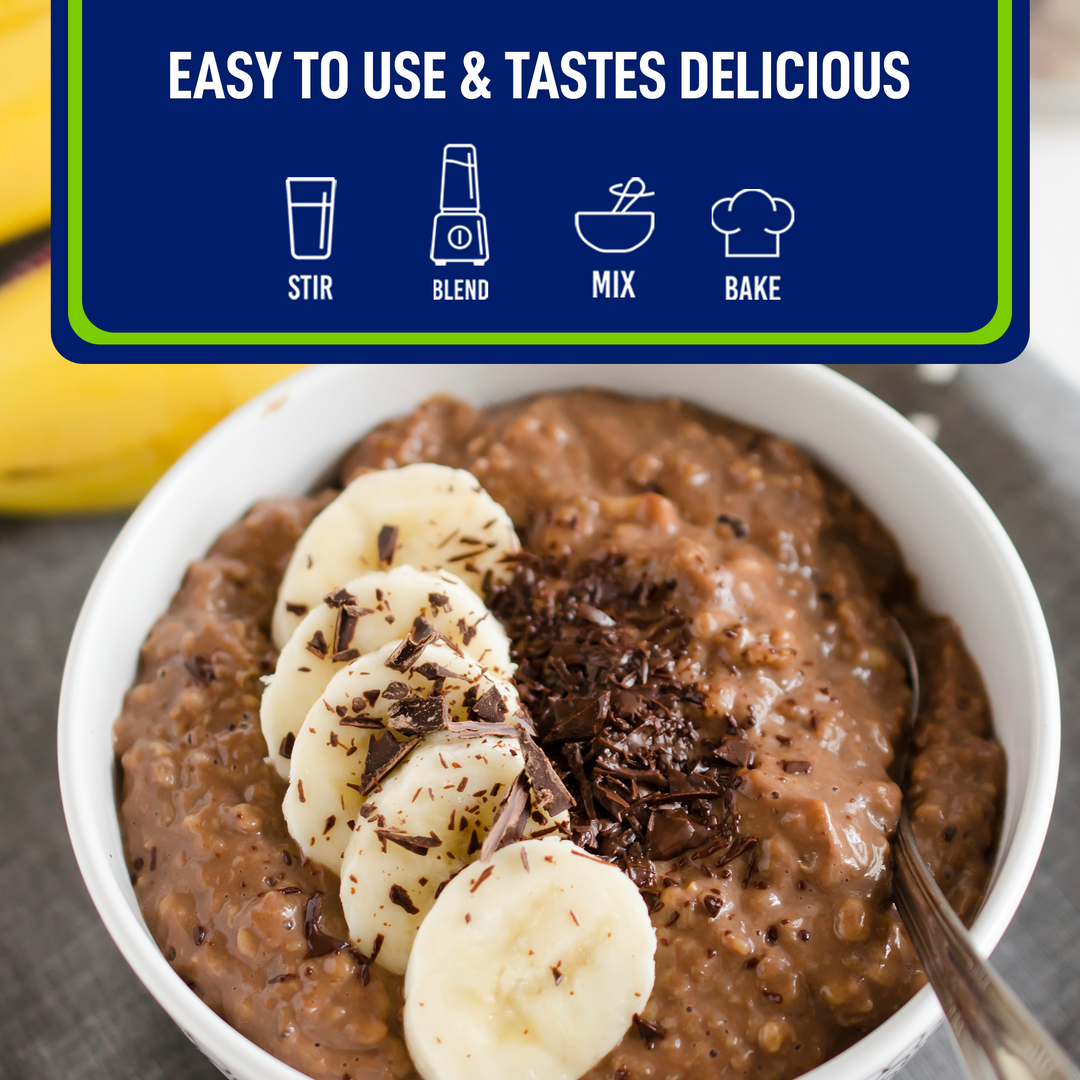 LEANFIT Organic Plant-Based Protein Chocolate Easy to Use & Tastes Delicious