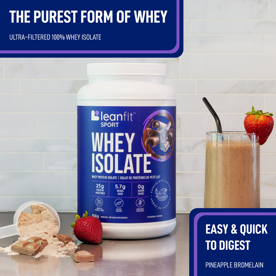 The purest form of whey — easy & quick to digest; product hero with shake
