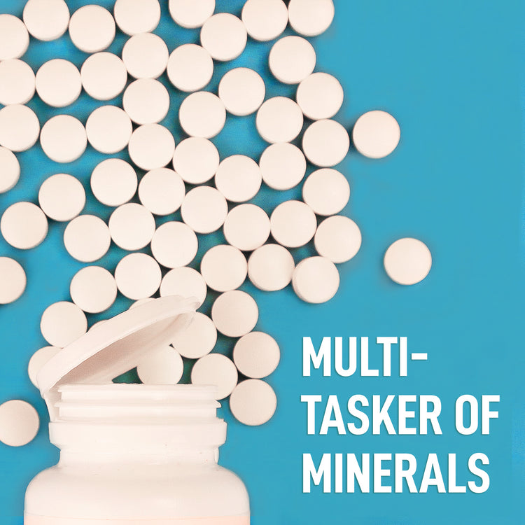 Zinc — the multitasker of minerals; supports immunity, skin health, and energy

