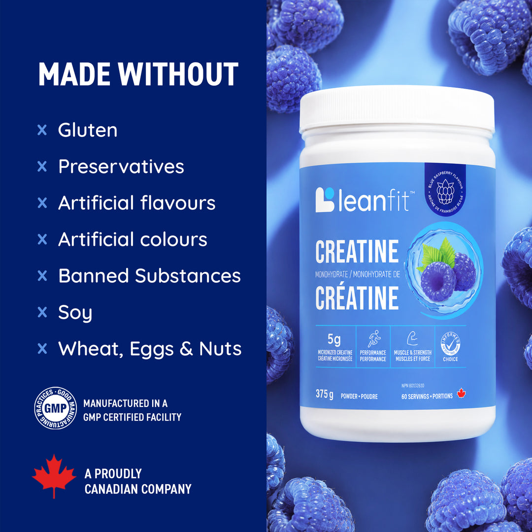 CREATINE MONOHYDRATE Blue Raspberry