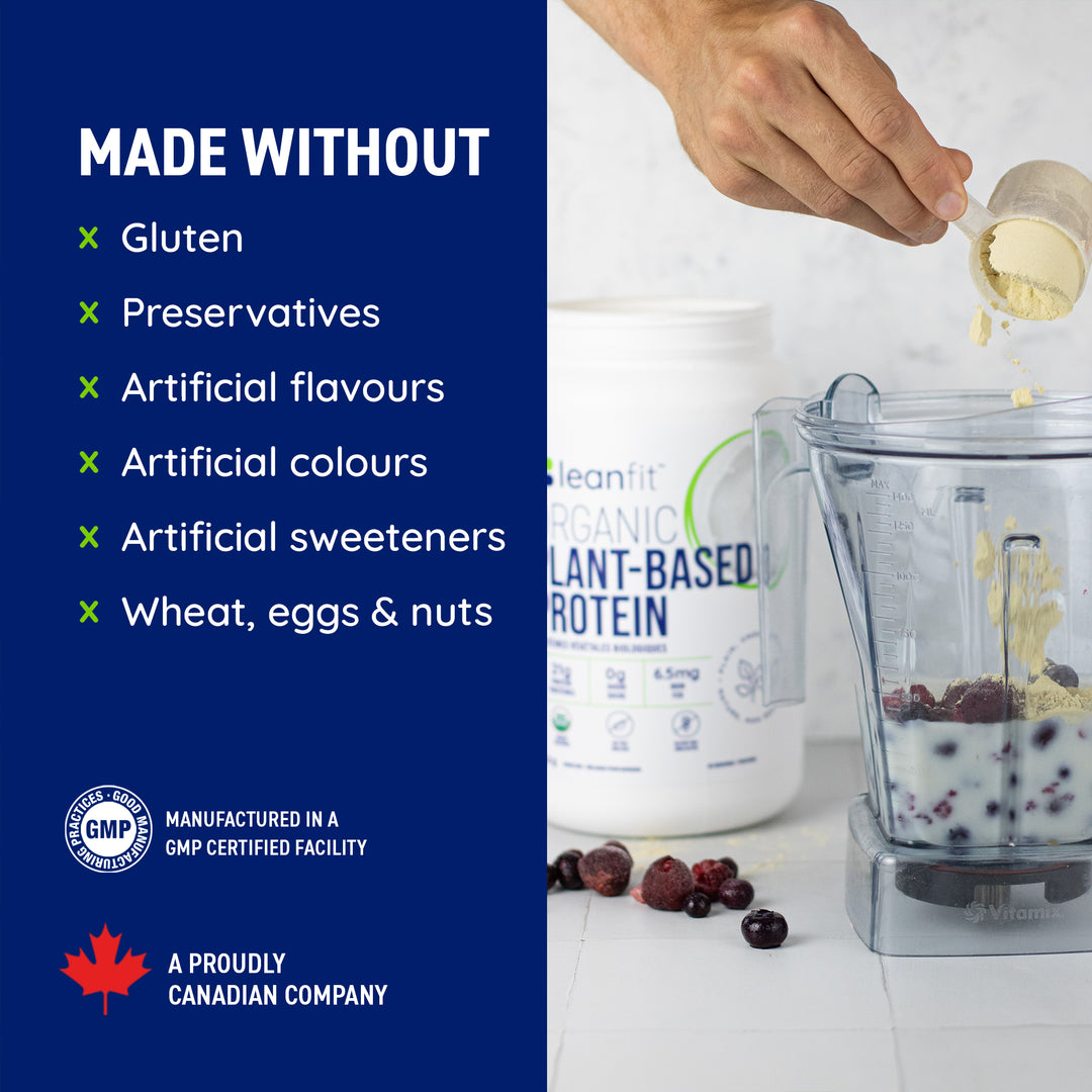 ORGANIC PLANT-BASED PROTEIN Plain, Unsweetened 715g