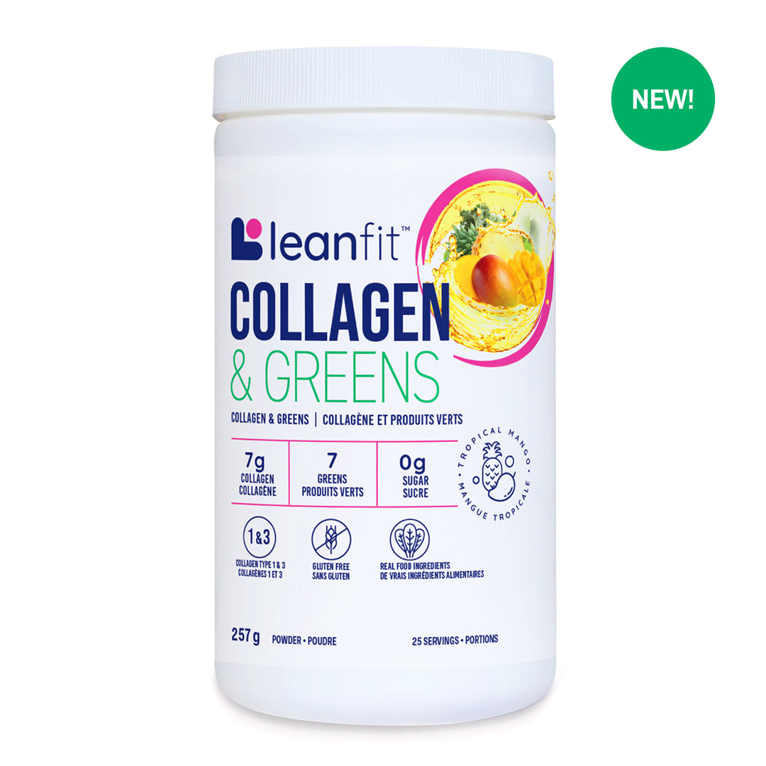 LEANFIT COLLAGEN & GREENS™ Tropical Mango 257g